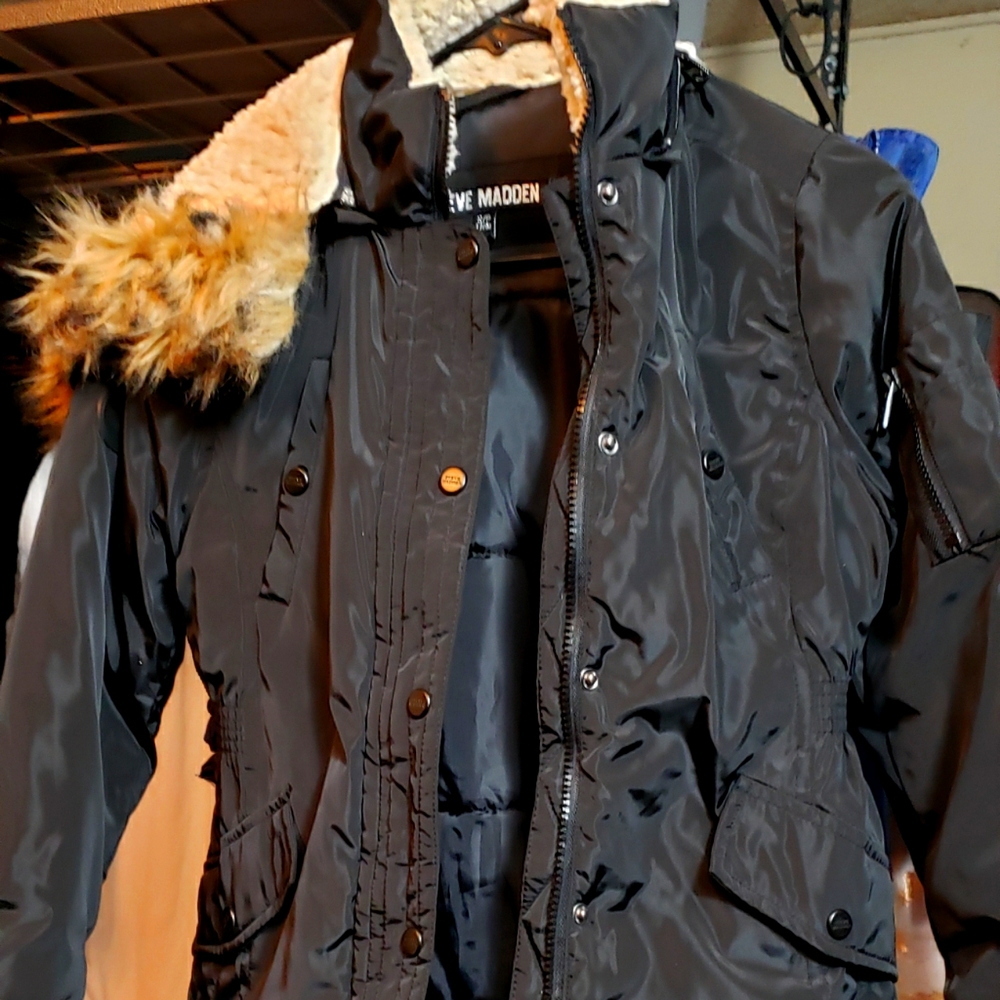 Steve Madden trench coat girls M
